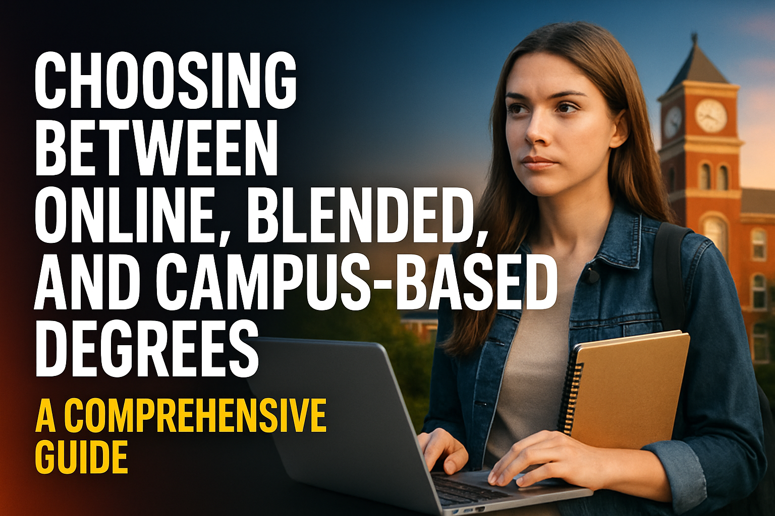 Choosing Between Online, Blended, and Campus-Based Degrees: A Comprehensive Guide